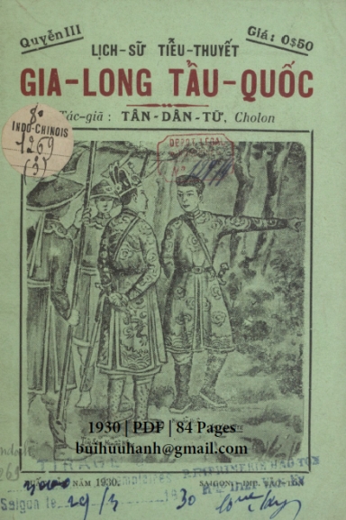 Gia Long Tẩu Quốc - Tân Dân Tử - Quyển 3