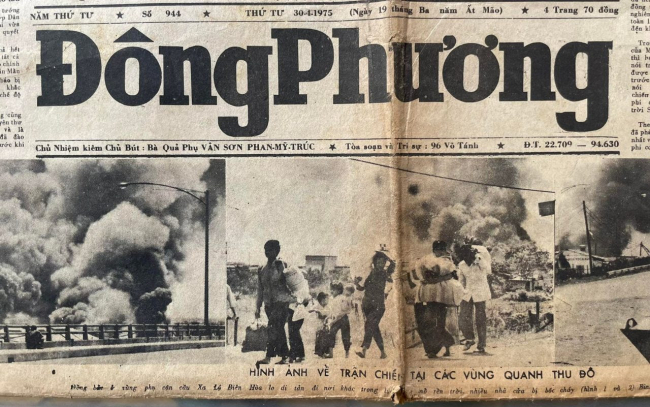 ẤN BẢN 30-4-1975 CỦA TỜ BÁO SÀI GÒN CUỐI CÙNG... - Saigon Nhỏ