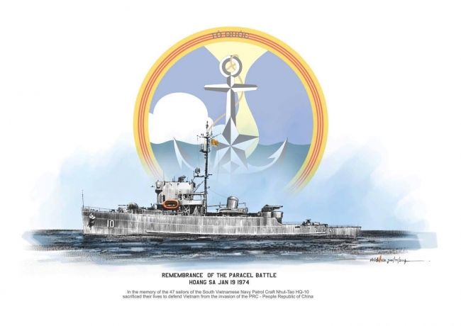 Hộ Tống Hạm Nhật Tảo HQ10 và Hải Chiến Hoàng Sa - Thềm Sơn Hà